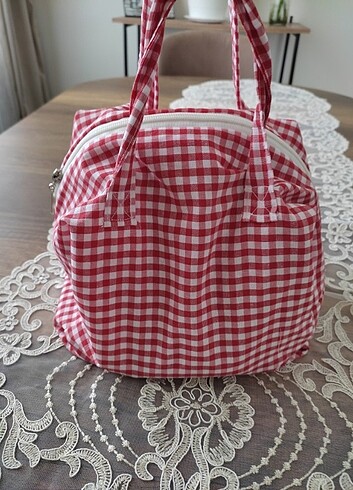Victoria s Secret Çok amaçlı çanta makyaj yemek çantası olarak da kullanılabilir b