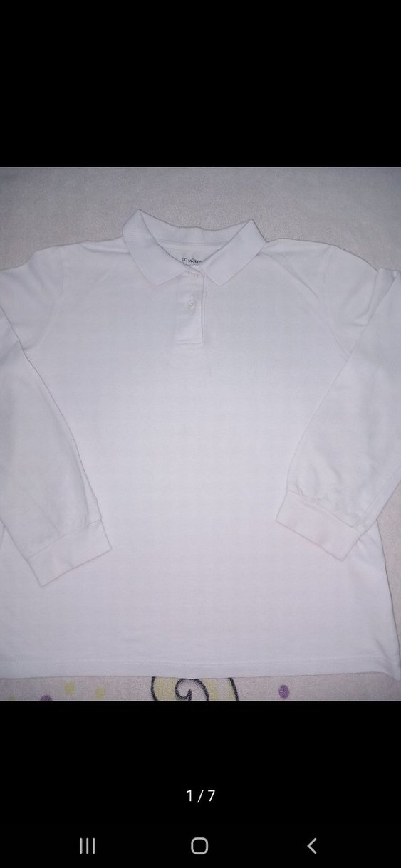 Erkek Beyaz Kısa Kollu Polo Tişört - Görsel 3