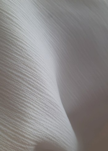 Uzun Kollu Beyaz Salaş Tunik - Görsel 5