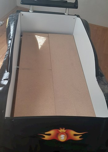 Siyah Yarış Temalı Oyuncak Araba - Görsel 8