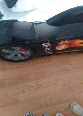 Siyah Yarış Temalı Oyuncak Araba - Görsel 11