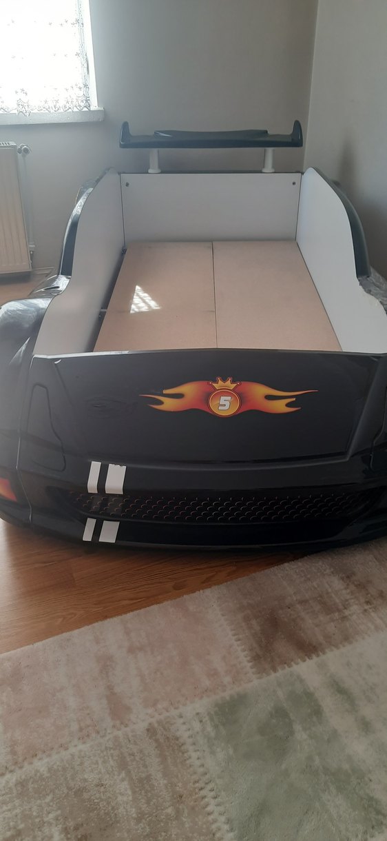 Siyah Yarış Temalı Oyuncak Araba - Görsel 2