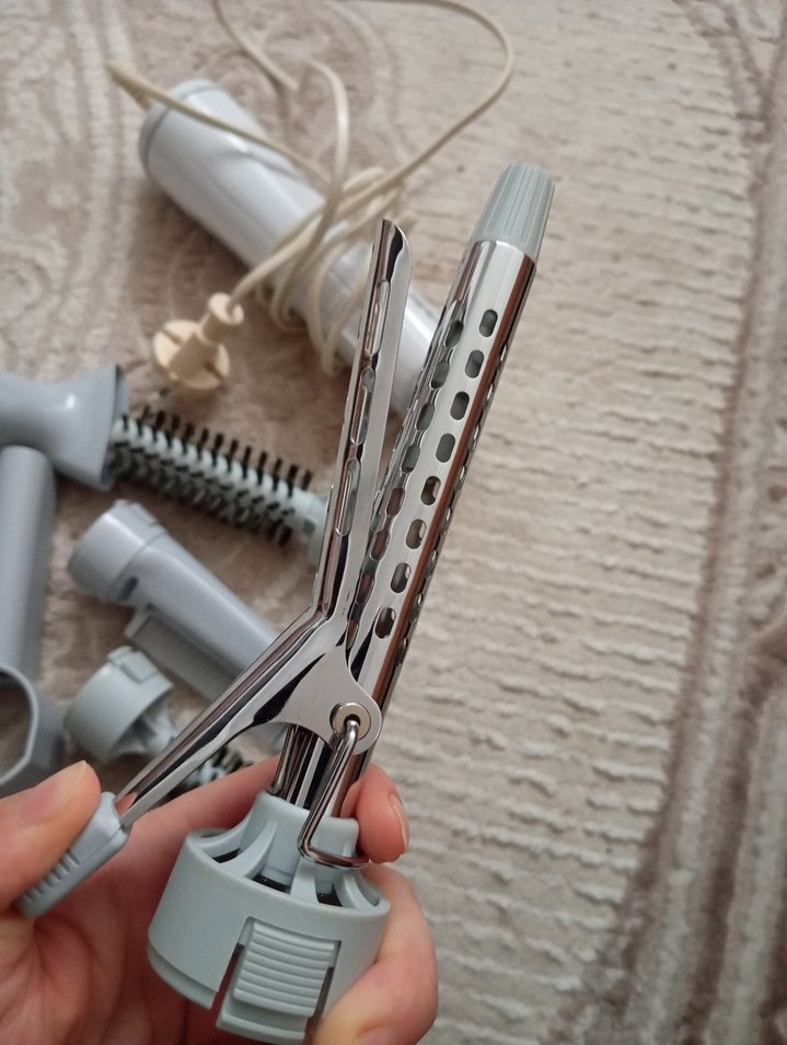 Beyaz ve Gri Saç Şekillendirici Set - Görsel 2