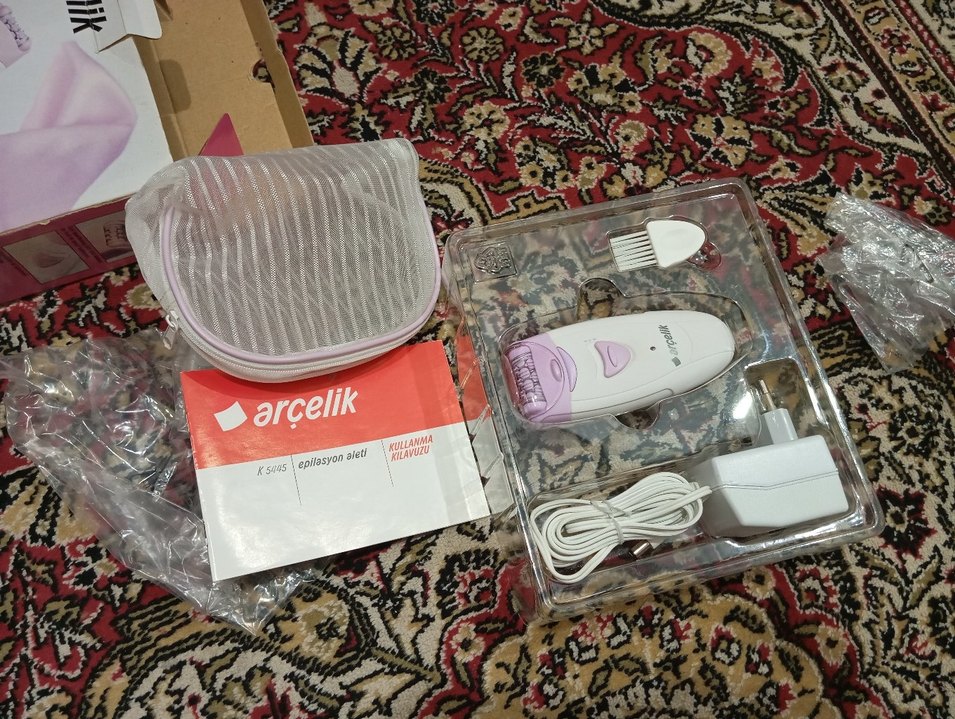 Arçelik K-5445 Pembe Epilasyon Aleti - Görsel 4