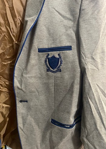 Düğmeli Kahverengi Erkek Ceket - Görsel 3