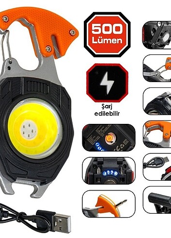 KAMP FENER ÇAKMAK ANAHRLİK 8İN1 - Görsel 2