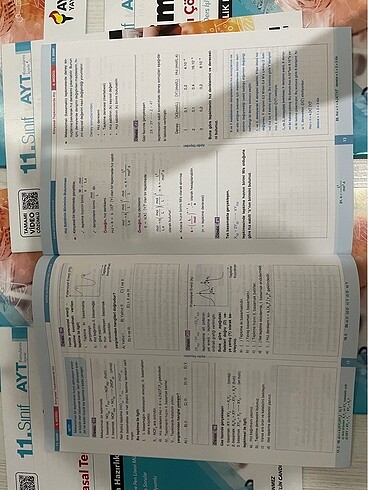 Aydın Yayınları 11. Sınıf Kimya fasikülleri