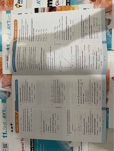 Beden Aydın Yayınları 11. Sınıf Kimya fasikülleri