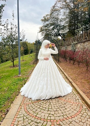 Prensen Model Gelinlik - Görsel 9