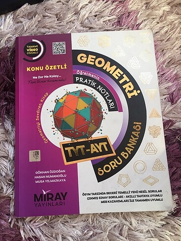 Miray yayınları tyt-ayt geometri soru bankası