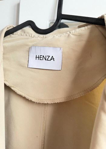 Bej Midi Kadın Henza marka Trençkot - Görsel 3