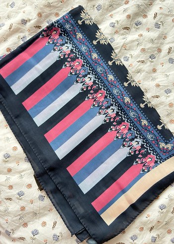 İpekhan desenli kadın şal 3 lü fiyatı - Görsel 3