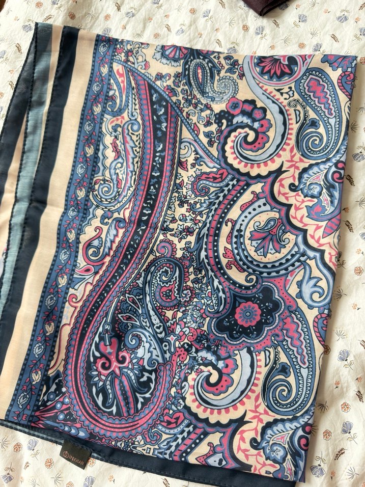 İpekhan desenli kadın şal 3 lü fiyatı - Görsel 2