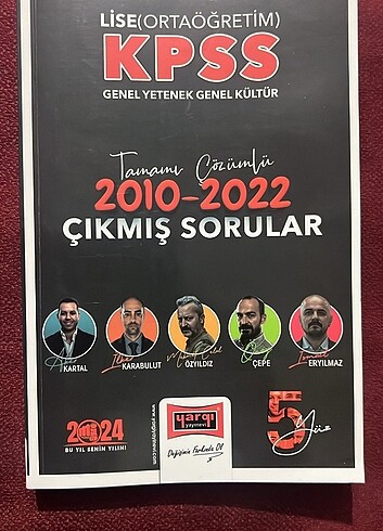Lise (ortaögretim) KPSS genel yetenek genel kültür tamamı çözüml