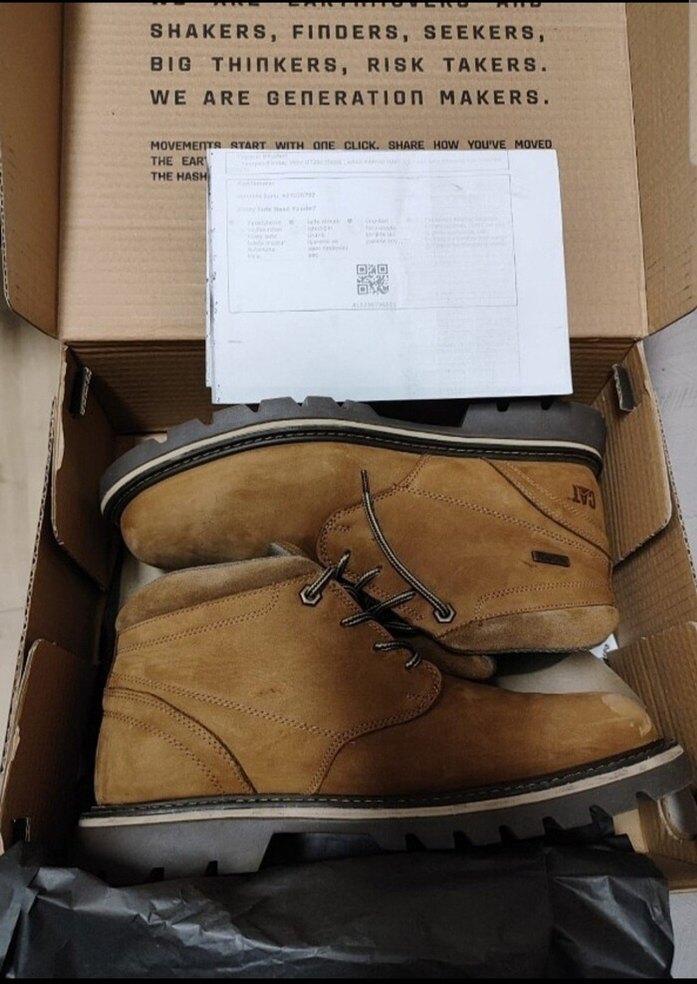 Cat Elude X Kahverengi Süet Erkek Bot - Görsel 2