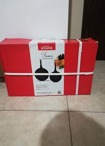 SCHAFER 2'li Granit Tava Seti
