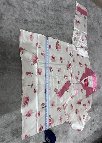 Diger Pembe Çiçekli Uzun Kollu Pijama Takımı