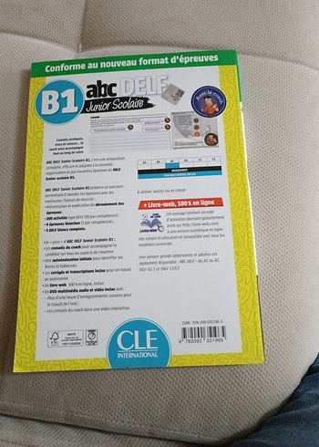 abc DELF Junior Scolaire B1 - CLE - Görsel 2