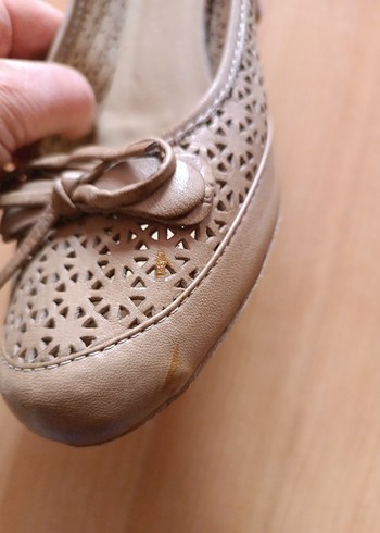 Kadın Bej Dolgu Topuklu Klasik Ayakkabı - Görsel 8