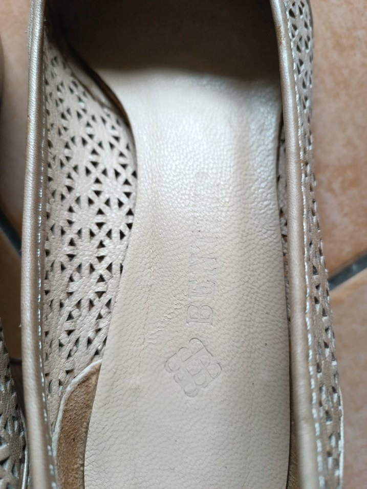 Kadın Bej Dolgu Topuklu Klasik Ayakkabı - Görsel 4