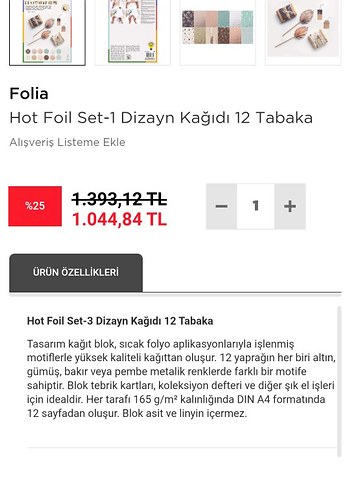 Orijinal yurtdışından Tasarım Kağıtları - Görsel 2