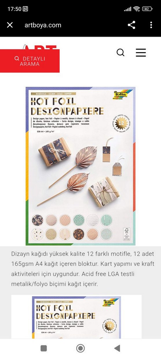 Orijinal yurtdışından Tasarım Kağıtları - Görsel 3