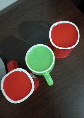 Renkli Nescafé ve Doğadan Kupa Seti - Görsel 3