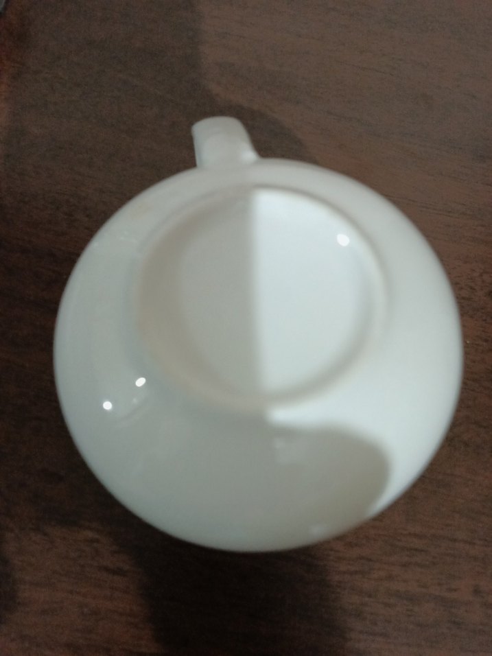 Kalp Balonlu Beyaz Seramik Kupa - Görsel 4