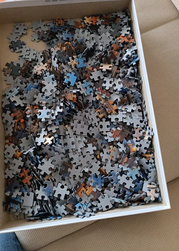 Anatolian 1000 Parça Altın Renkli Puzzle - Görsel 5