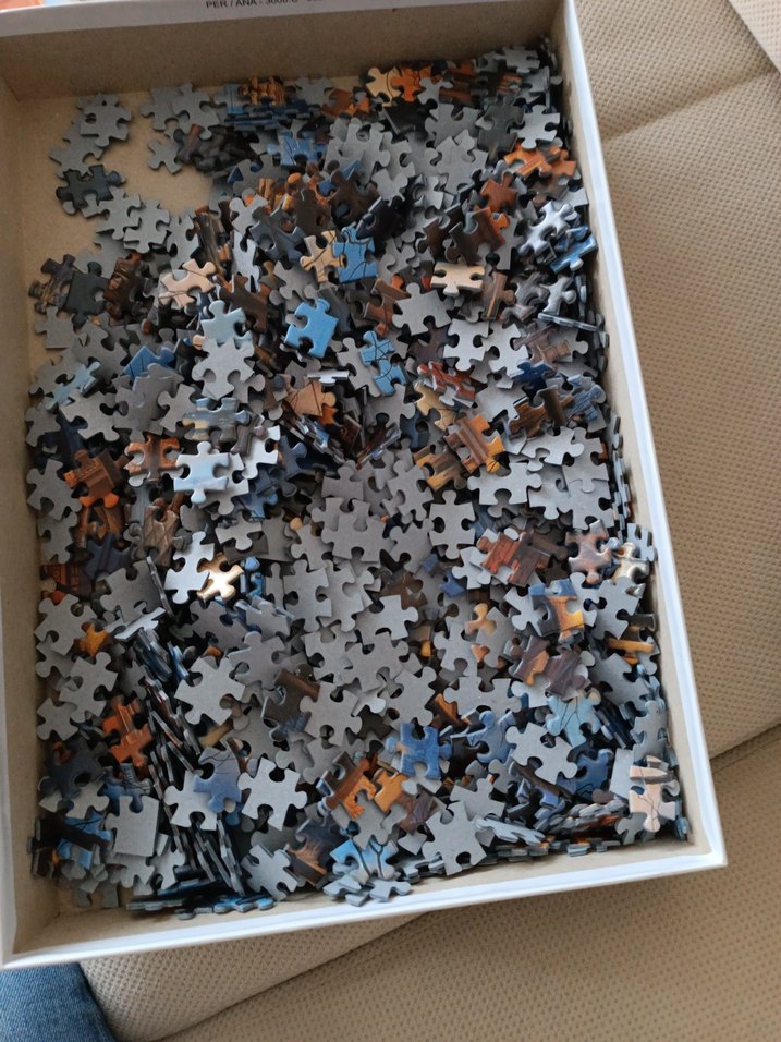 Anatolian 1000 Parça Altın Renkli Puzzle - Görsel 5