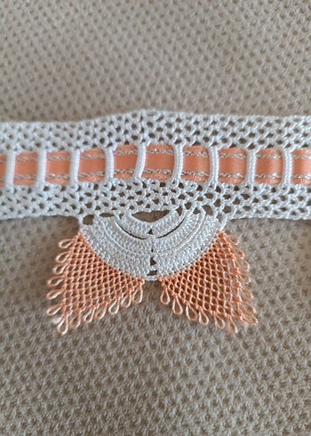 Bohem Tarzda El Yapımı Havlu Kenarı - Görsel 2