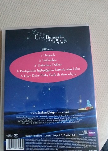 Gece Bahçesi DVD - Büyük Eğlence - Görsel 2