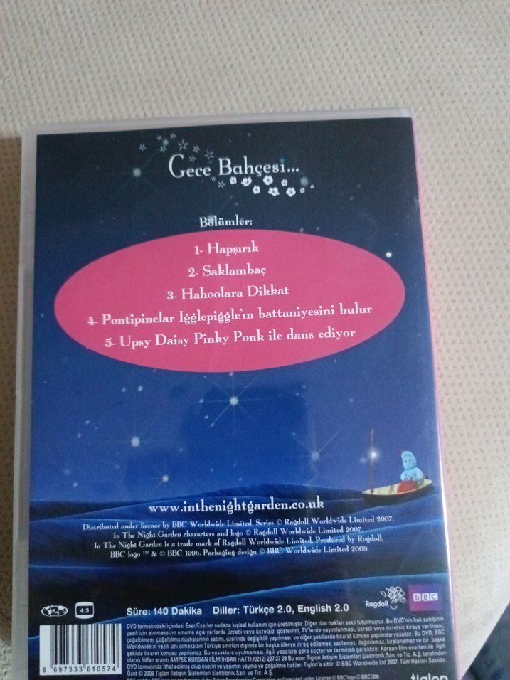 Gece Bahçesi DVD - Büyük Eğlence - Görsel 2