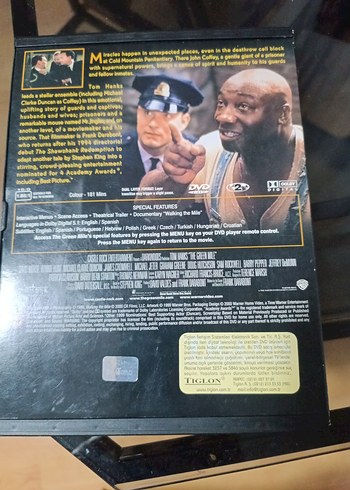 The Green Mile DVD - Tom Hanks' Filmi - Görsel 2