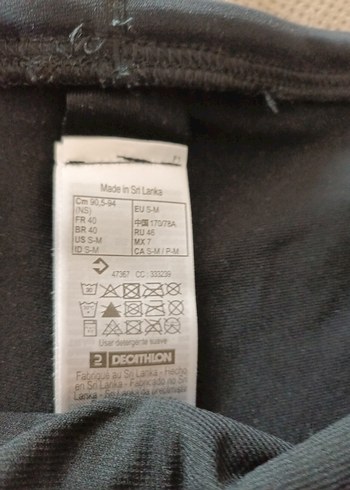 Decathlon Erkek Lacivert Desenli Nabaiji Mayo