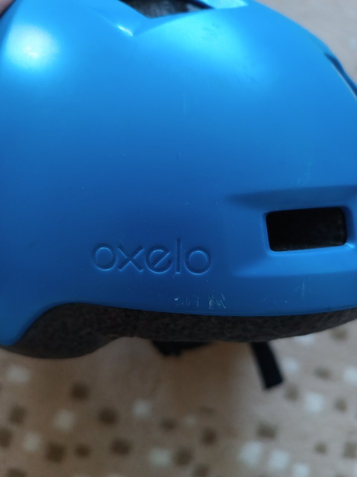 Mavi Biker Kask Velcro Askılı - Görsel 3