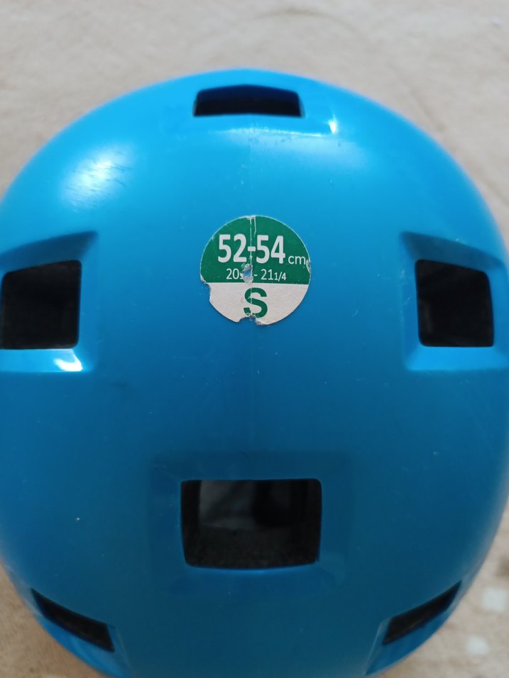 Mavi Biker Kask Velcro Askılı - Görsel 2