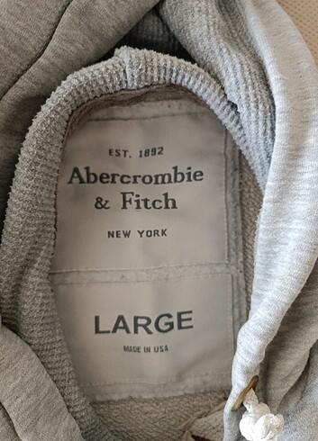 l Beden A&F New York marka kapüşonlu sweatshirt