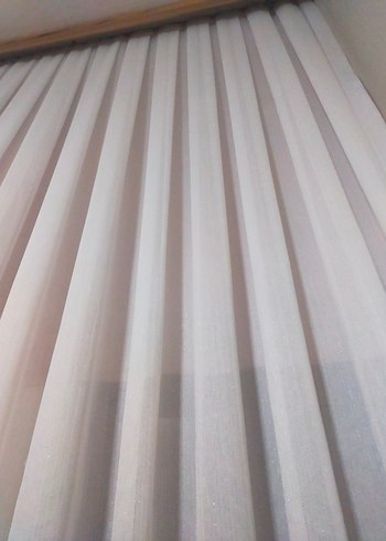 Beyaz Düz Perde - Görsel 4