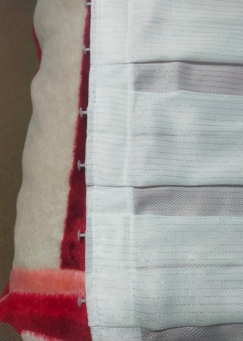 Beyaz Düz Perde - Görsel 7