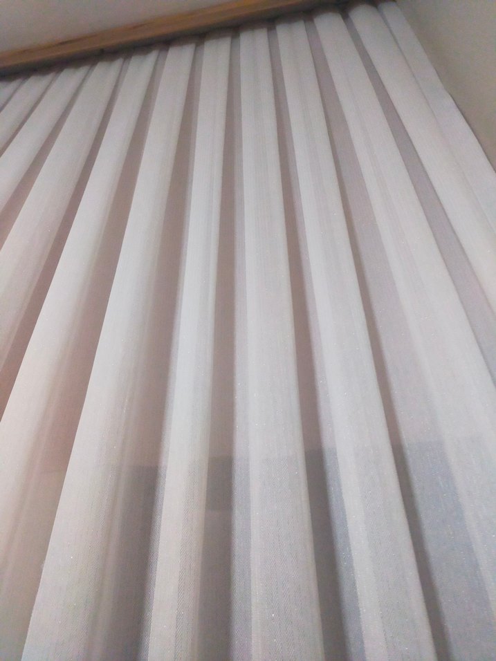 Beyaz Düz Perde - Görsel 4