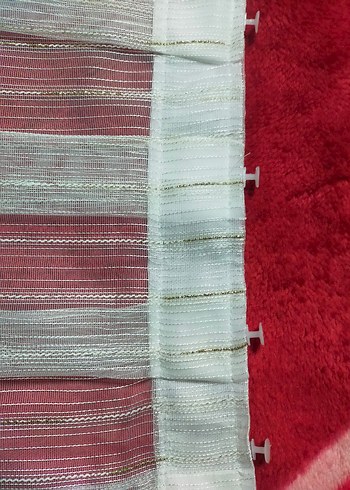 Beyaz Düz Modern Tül Perde - Görsel 5