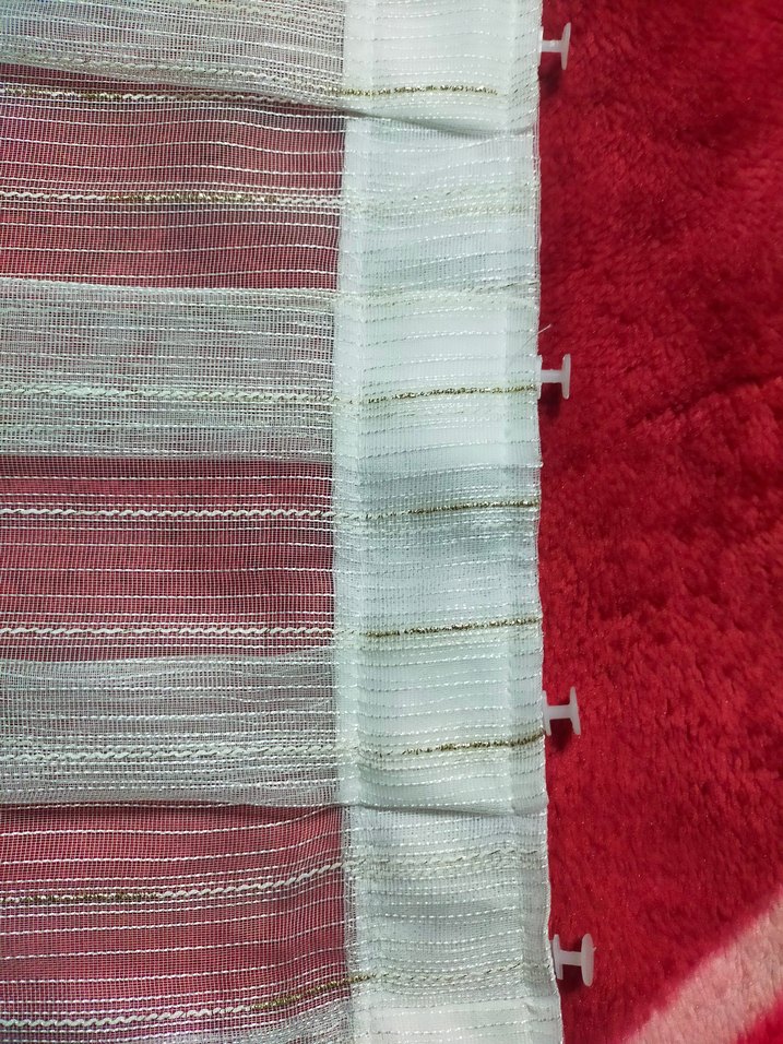 Beyaz Düz Modern Tül Perde - Görsel 5