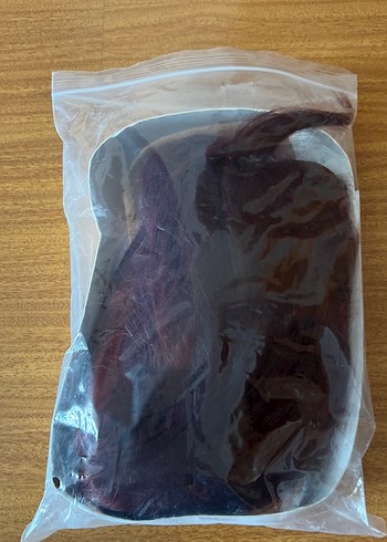 Bordo Parlak Kadın Saç Aksesuarı - Görsel 2