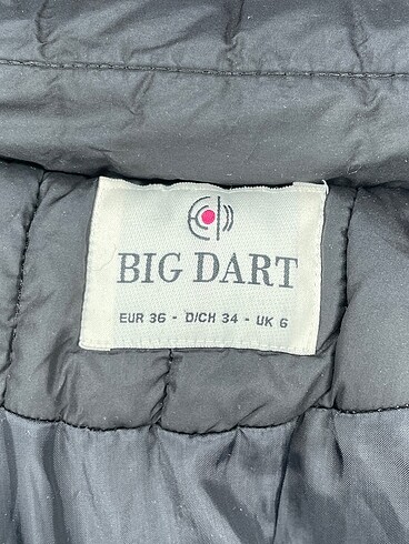 36 Beden siyah Renk PreLoved Mont %70 İndirimli.