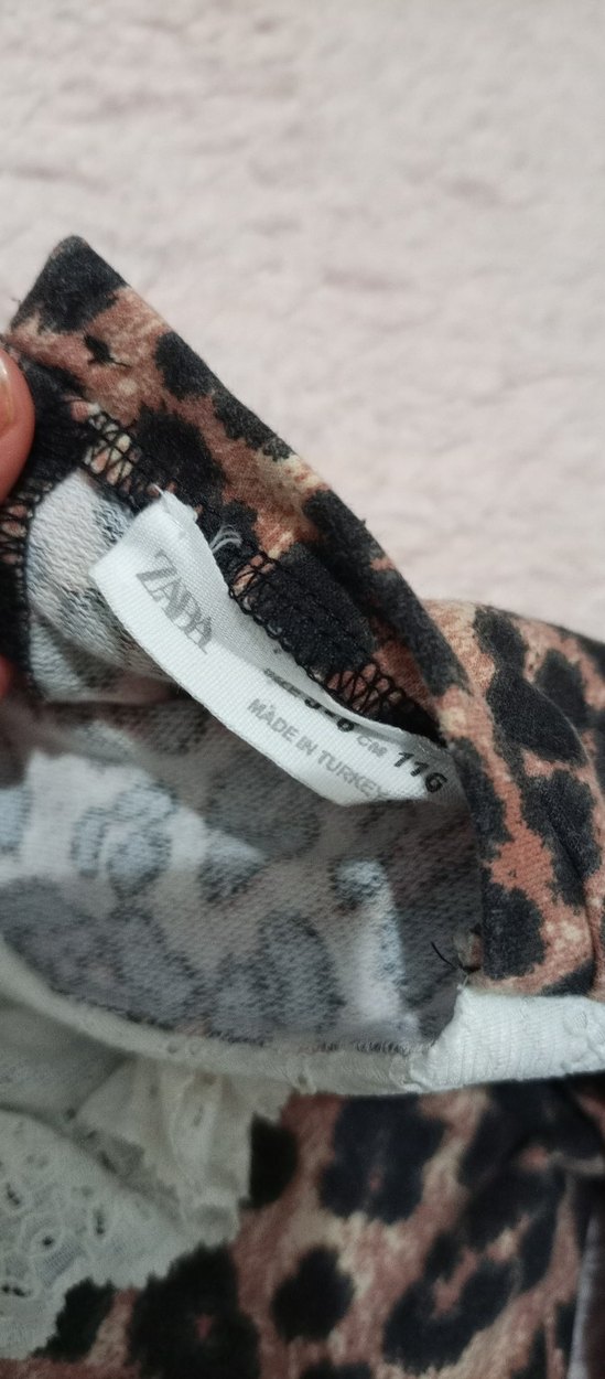 Kız Çocuk Desenli Elbise - Görsel 4