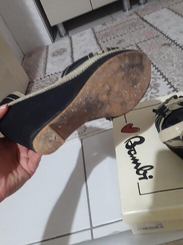 36 Beden Kadın dolgu topuk ayakkabı