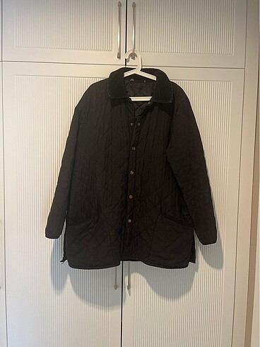 Barbour siyah erkek mont