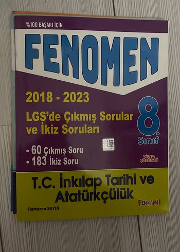Fenomen 8. Sınıf T.C. İnkılap Tarihi ve Atatürkcülük Kitabı