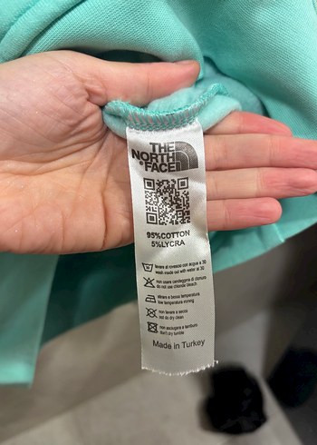 xl Beden turkuaz Renk The North Face (QR KODU MEVCUTTUR)ünisex